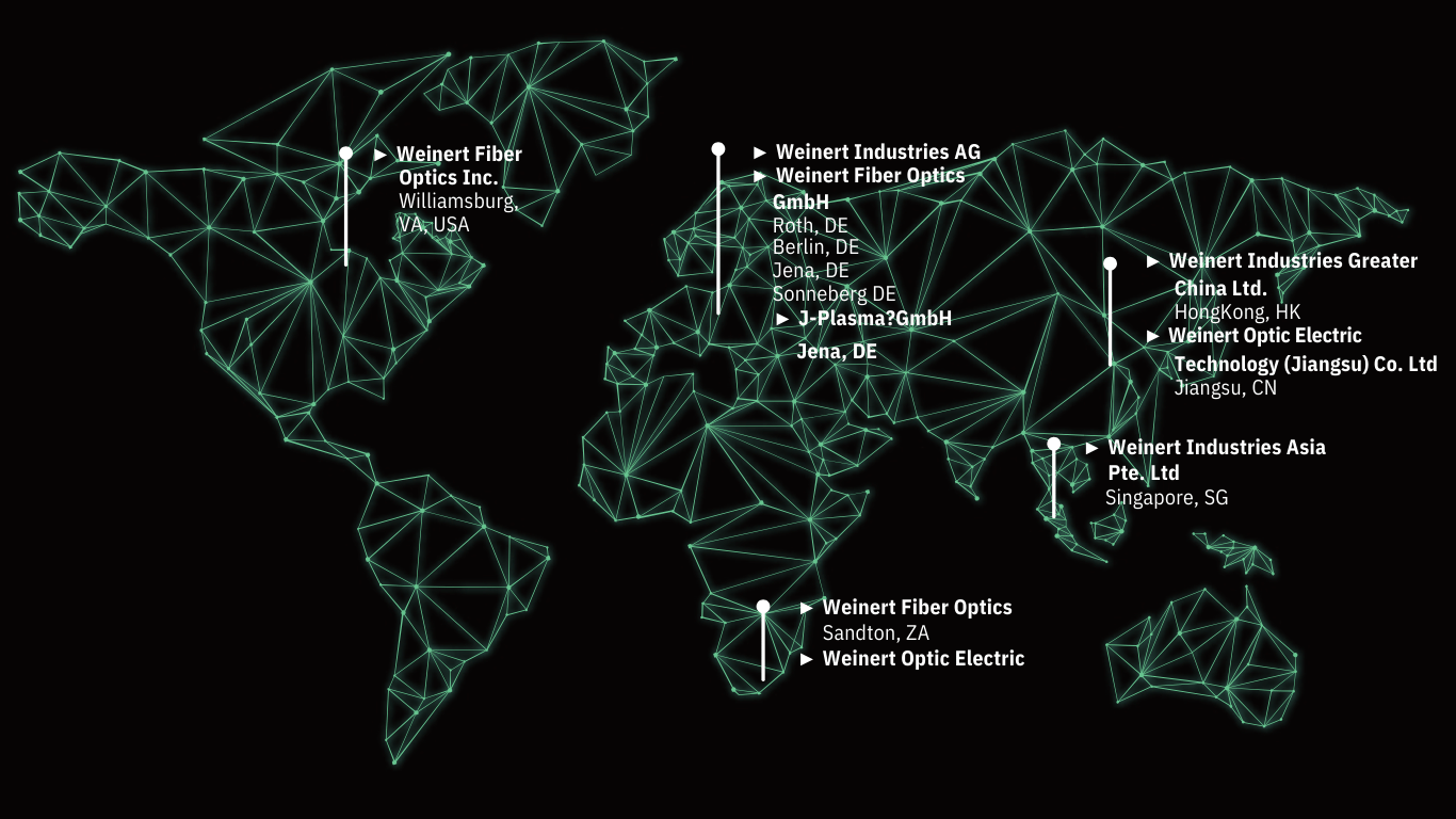 WEINERT INDUSTRIES - WORLDWIDE MAP